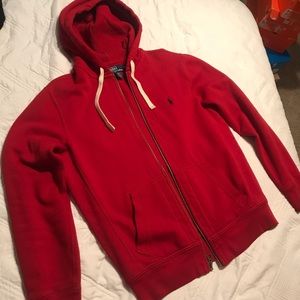 Polo Ralph Lauren Zip Up Hooded Sweatshirt